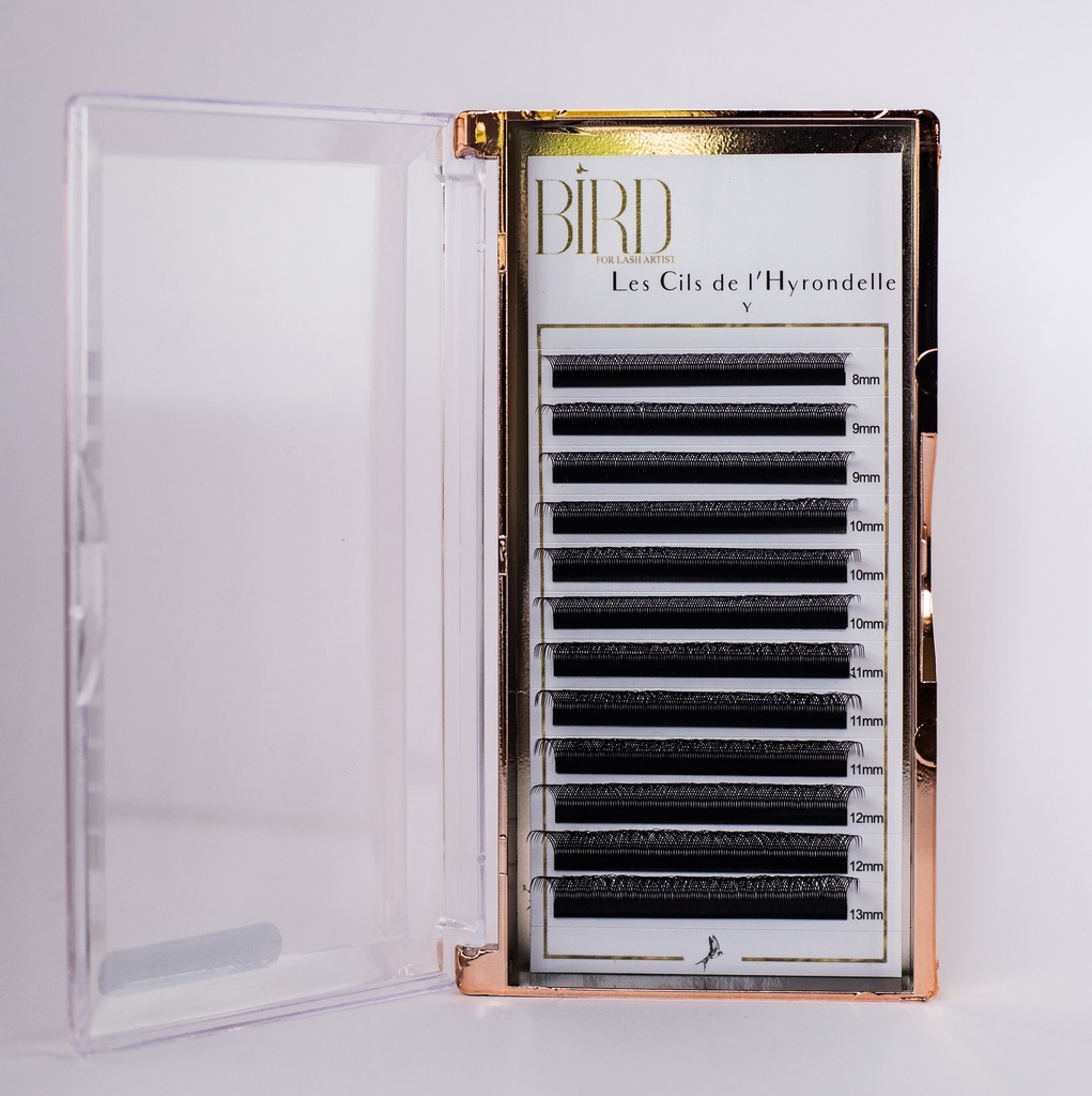 Y Lash - Cils de l'hyrondelle (Black, 7mm)