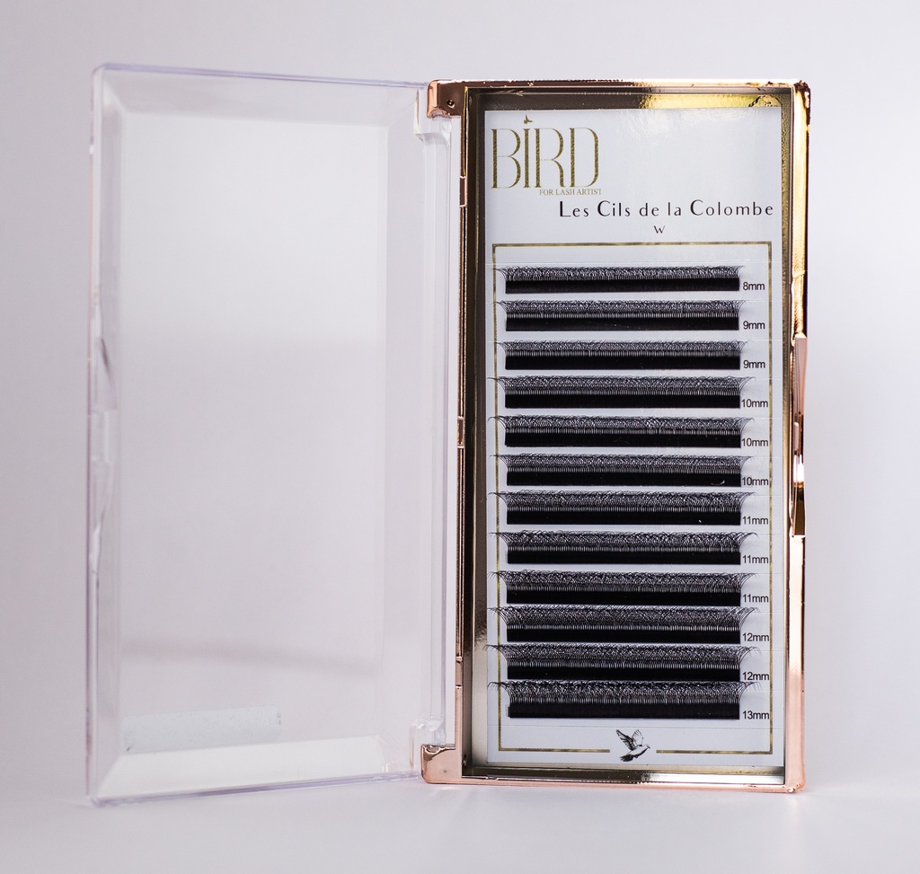 W lash - Cils de la Colombe (Black, 7mm)